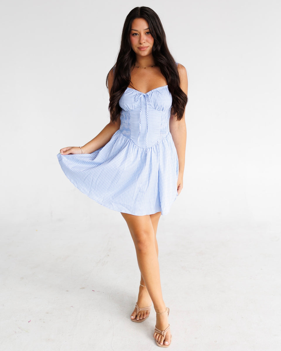 Gingham Mini Dress