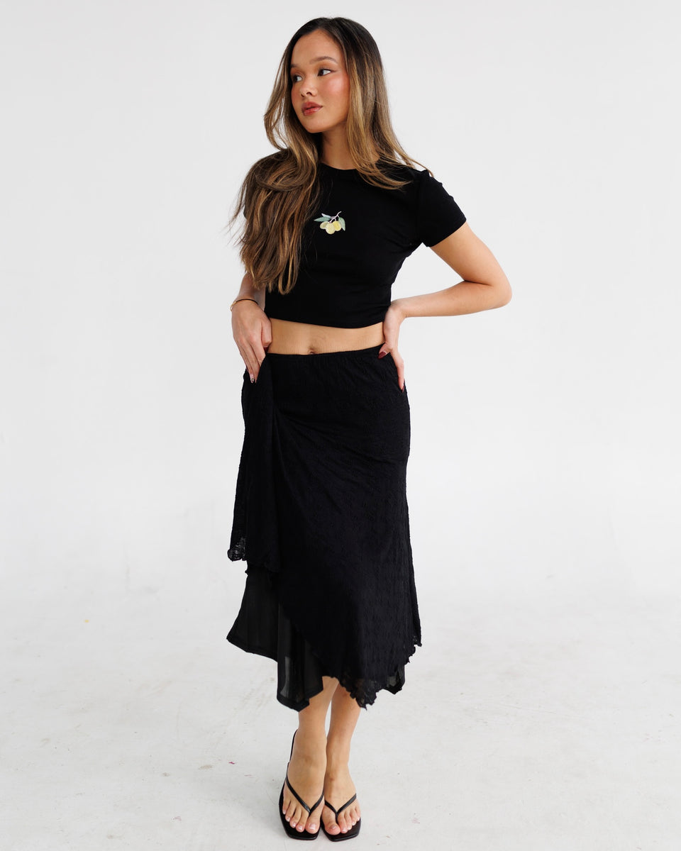 NieR ASYMMETRY UNISEX SKIRT【DAHLIA】 009 Asymmetrical Skirt – The Bunnies Store