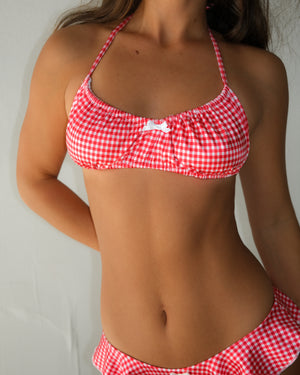 Open image in slideshow, Cara Top / Red Gingham

