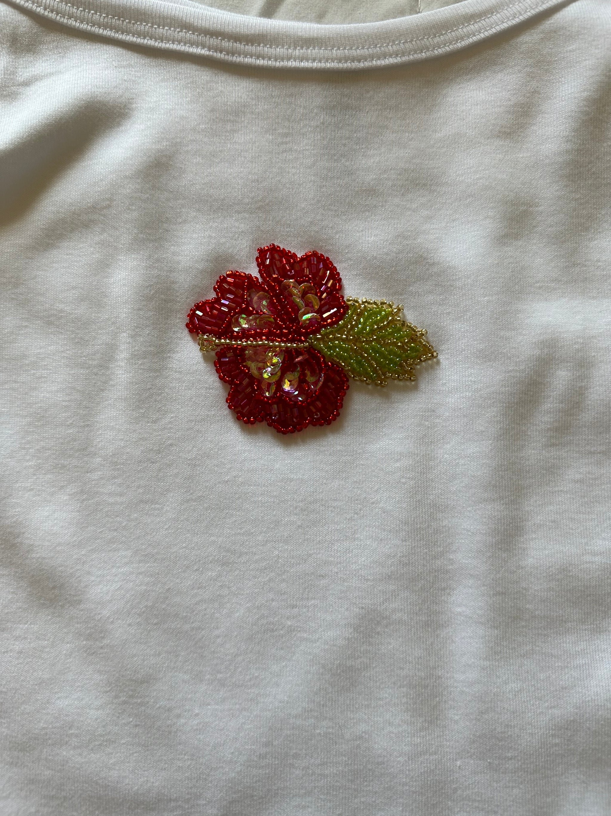 Hibiscus Beaded Tank – Noelani The Label