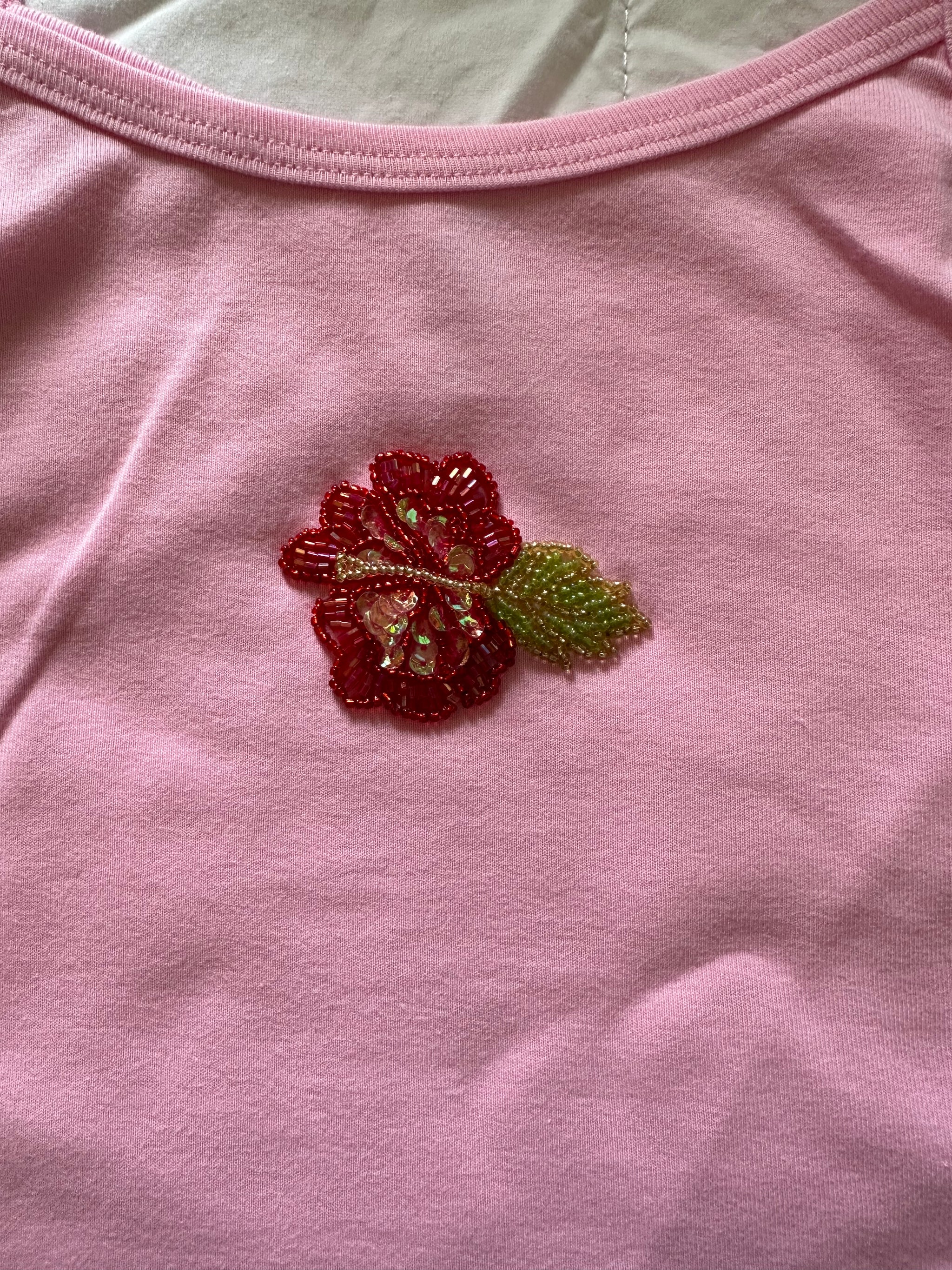 Hibiscus Beaded Tank – Noelani The Label