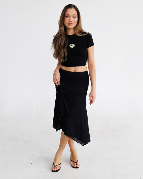NieR ASYMMETRY UNISEX SKIRT【DAHLIA】 009 Asymmetrical Skirt – The Bunnies Store